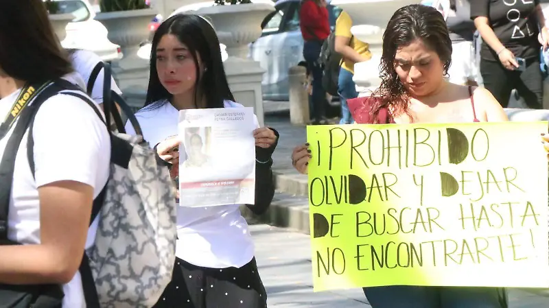 Protesta desaparecidos Xalapa